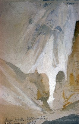 CANYON Walls, Yellowstone (croquis)
