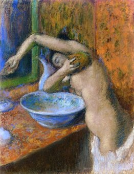 Femme à sa toilette