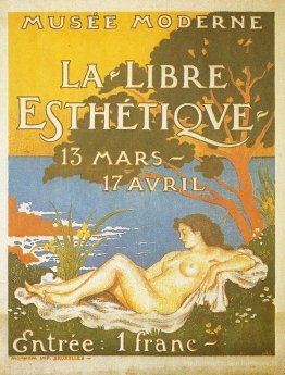 Affiche d'exposition pour La Libre esthétique