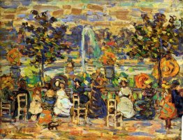 Dans les jardins du Luxembourg