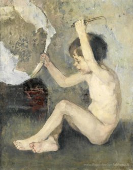 Enfant avec couronne