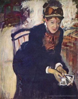 Portrait de Miss Cassatt, tenant les cartes