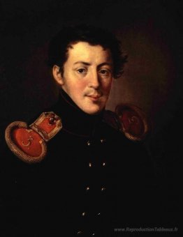 Portret Lieutenant Capitaine Ivan Vasilyevich Alymova