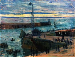 Le Haver, l'entrée du port