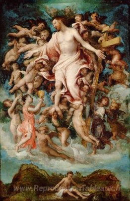 Angel collectant du sang des blessures du Christ