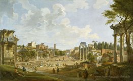 Vue du forum romain
