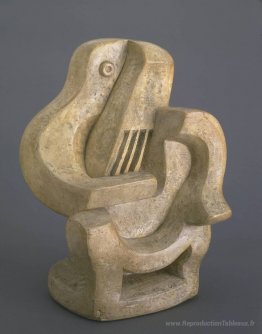 Guitariste en fauteuil