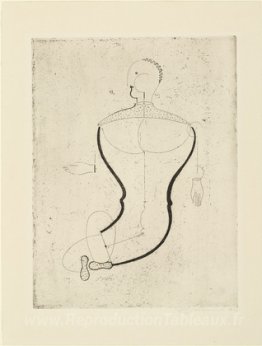 Figure abstraite, face à gauche: Figure S (figur Abstrakte, lien