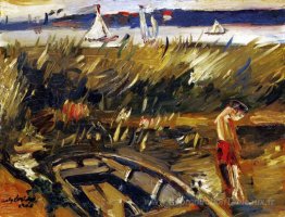 Punt dans les anches de Muritzsee