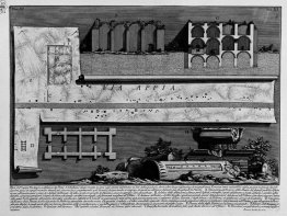 Les antiquités romaines, t. 3, planche III. Une partie de l'anci