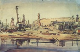 Les champs pétroliers bakou