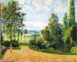 Le jardin de Mirbeau, la terrasse