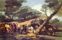 Usine de poudre dans la Sierra