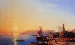 Vue de Constantinople et du Bosporus