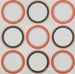Rouge et noir Cercle
