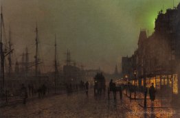 Gourock, près des quais d'expédition Clyde