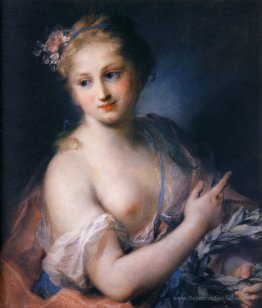 Nymphe suivie d'Apollo