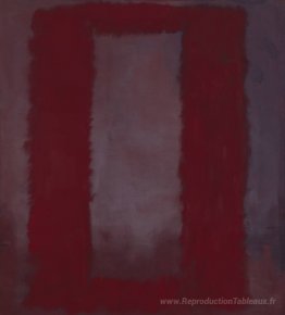 Rouge sur marron