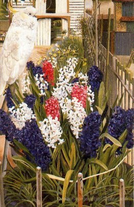 Le cacato-coachant blanc (Coronation Cockatoo)