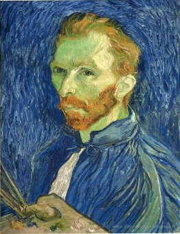 Autoportrait avec palette