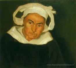 Tête d'une femme breton