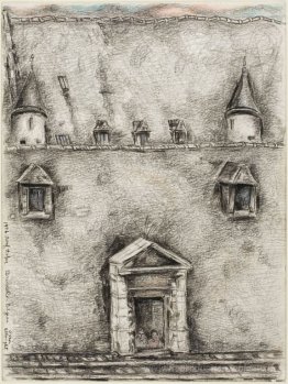 Vue depuis la fenêtre de l'hôtel du toit de Guild Hall, Bruxelle