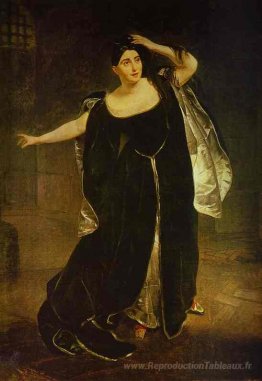 Portrait de l'actrice Juditta Pasta comme Anne Boleyn