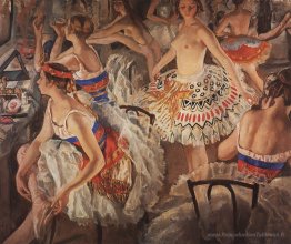 Dans le vestiaire du ballet (grandes ballerines)