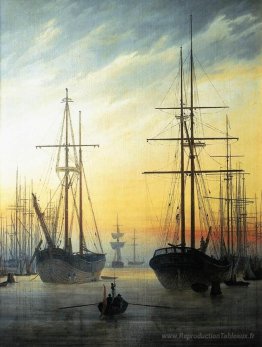 Vue d'un port