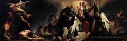 La Madonna du Carmel et les âmes du purgatoire