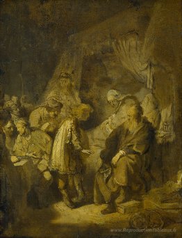 Joseph raconte ses rêves à ses parents et frères