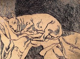 Le chien du peintre