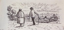 Sur la promenade