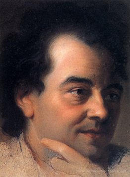 Face de l'homme, après Alexis Grimou