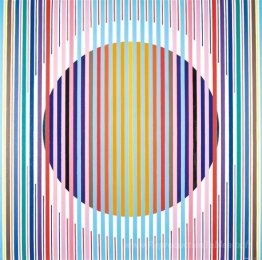 Graphisme verticale Sur Rond