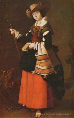 Saint Margaret, habillé en berger