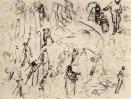 Feuille avec des chiffres et des mains