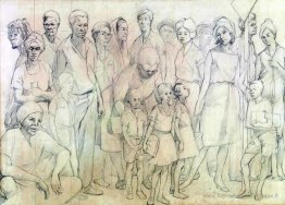 Étudier le dessin pour beaucoup, un peuple 1962