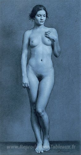 Femme debout nue