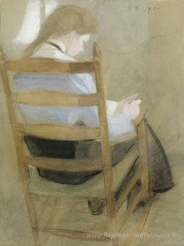 Fille lisant