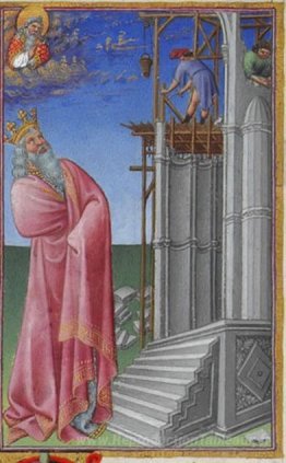 La construction du temple de Jérusalem