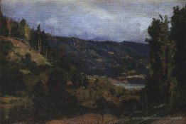 Banque de rivière montagneuse d'Oyat