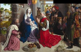 L'adoration des rois (autel monforte)