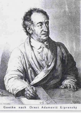Portrait de Johann Wolfgang von Goethe