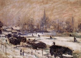Amsterdam dans la neige