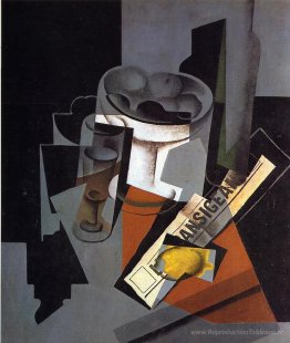 Nature morte avec journal
