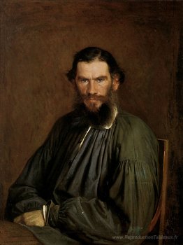 Portrait de Leo Tolstoy