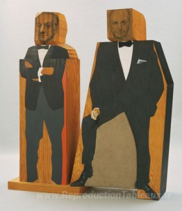 Portrait de Sidney Janis vendant le portrait de Sidney Janis par