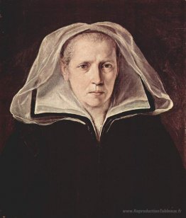 Portrait de la mère de l'artiste