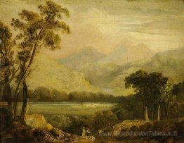 Paysage avec une rivière